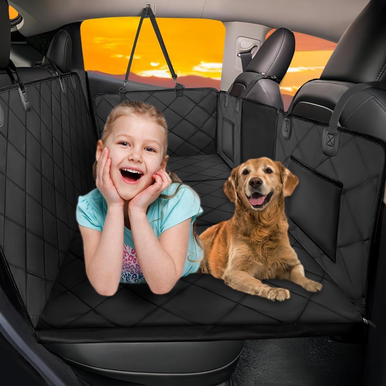 ROUWINNE back seat extender for dogs